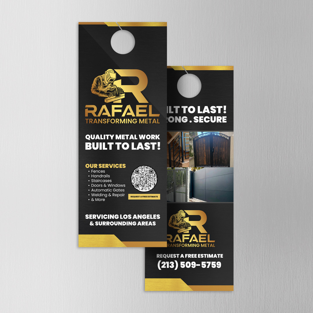 Door Hangers Design | Rafael Transforming Metal