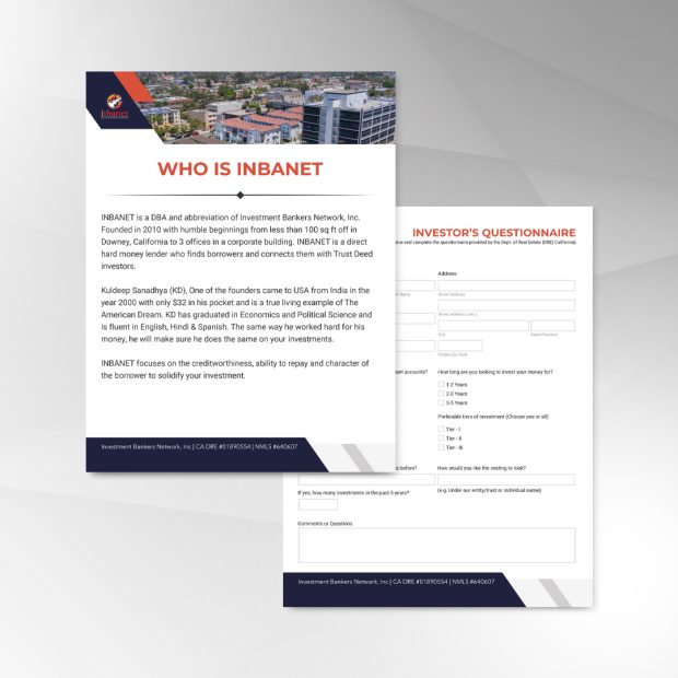 Inbanet Inner Page Design | Mortgage Real Estate | Ae Graphic Elements