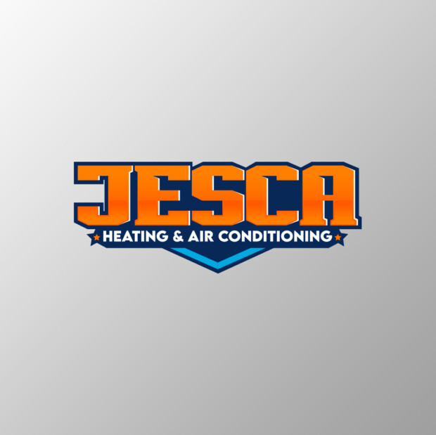 Jesca HVAC Word Mark Logo | Ae Graphic Elements