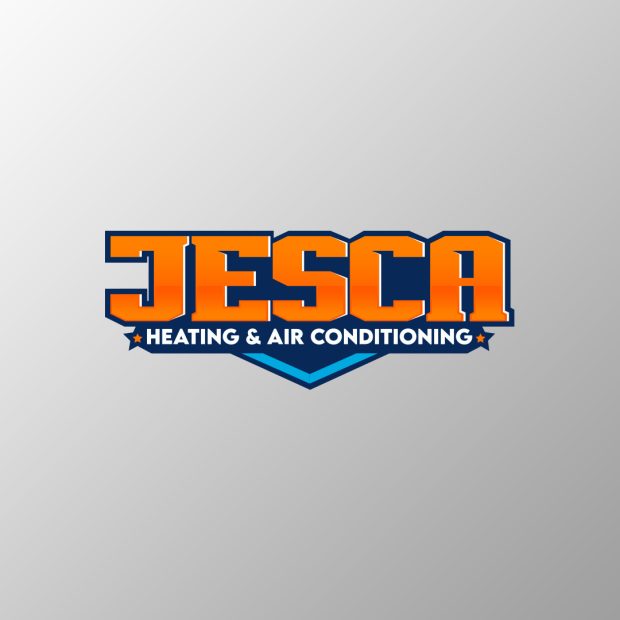 Jesca HVAC Word Mark Logo | Ae Graphic Elements