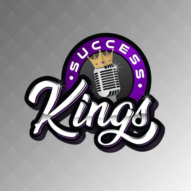 Success Kings Mascot Logo Design Light Background | Ae Graphic Elements