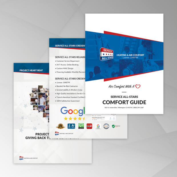 Service All-Stars Sales Book Portfolio | Ae Graphic Elements